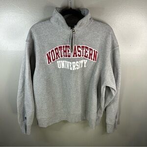 Vintage Y2K Northeastern Huskies University Jansport Sweatshirt Size Large